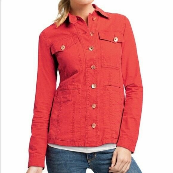 CABI Taylor Jacket Vintage Lobster Style 727 M - Picture 1 of 8